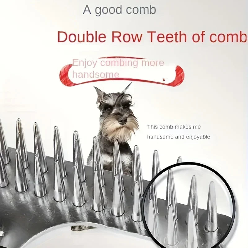 1pcs Dog Comb,Deshedding And Dematting, Pets Comb