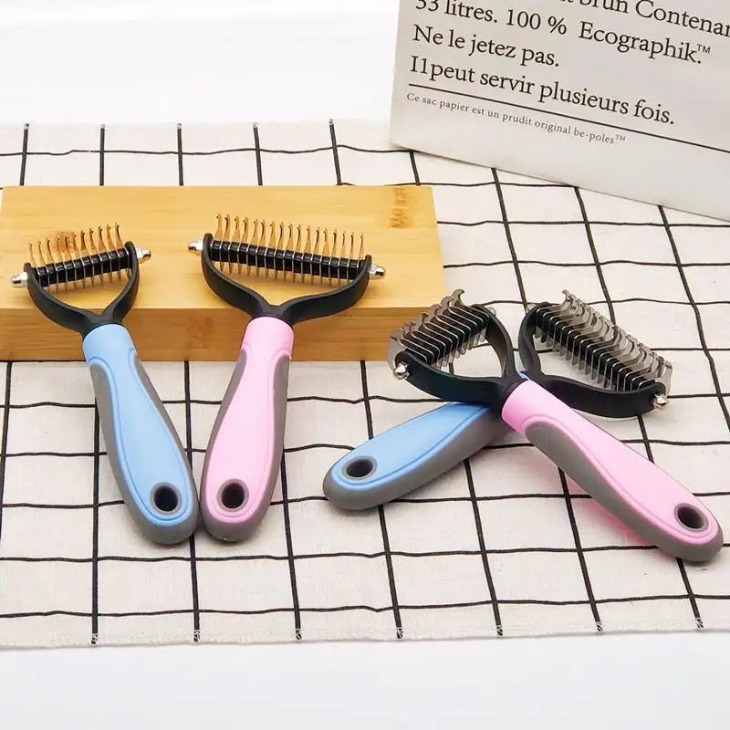 New Professional Pet Hair Removal Comb Brush