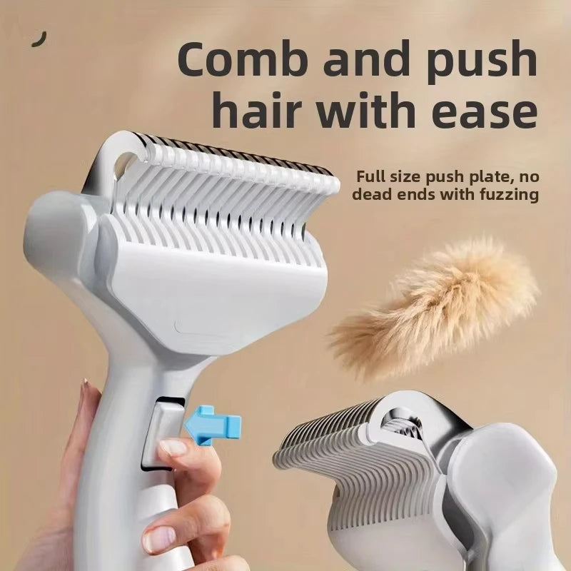 Stainless Steel Dog Hair Removal Brush Accessories