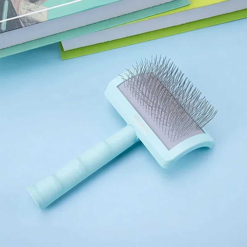 Dog Grooming Comb Shedding Hair Removal Needle Massage Accessories