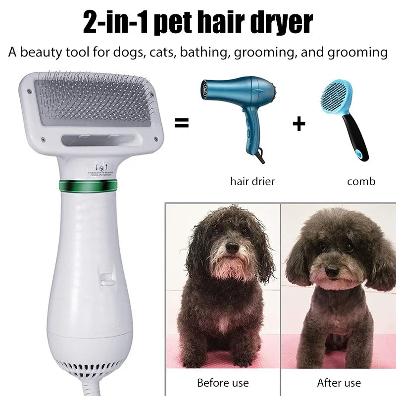 professional and amateur pet hair dryer Brush Grooming