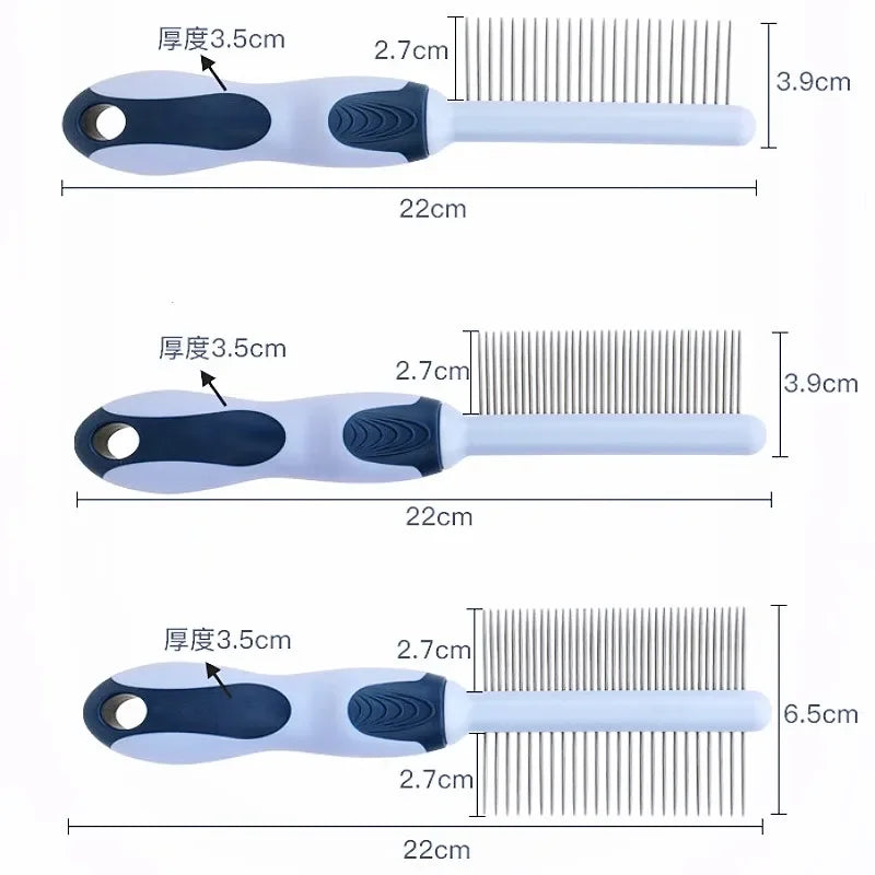 Comb, Comfortable Pet Hair Remover Brush Double-sided Accessories