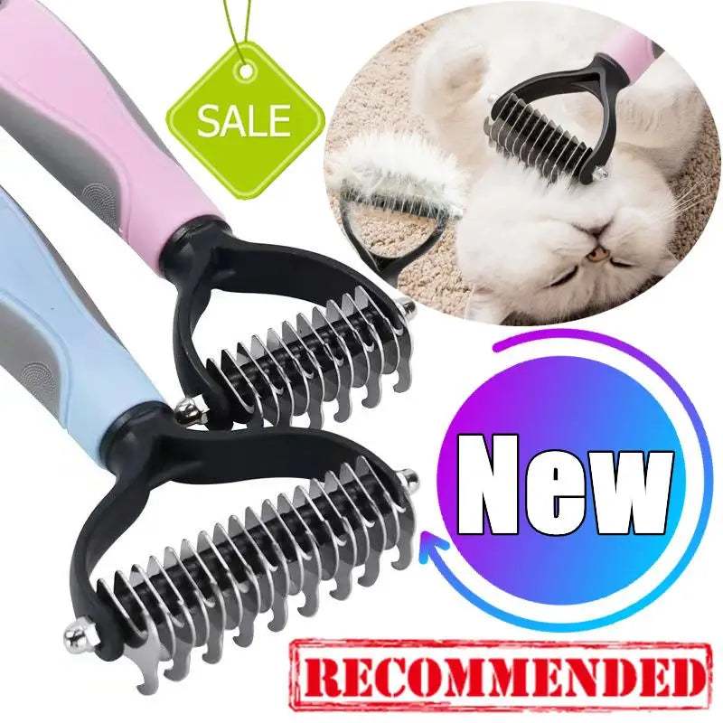 New Professional Pet Hair Removal Comb Brush