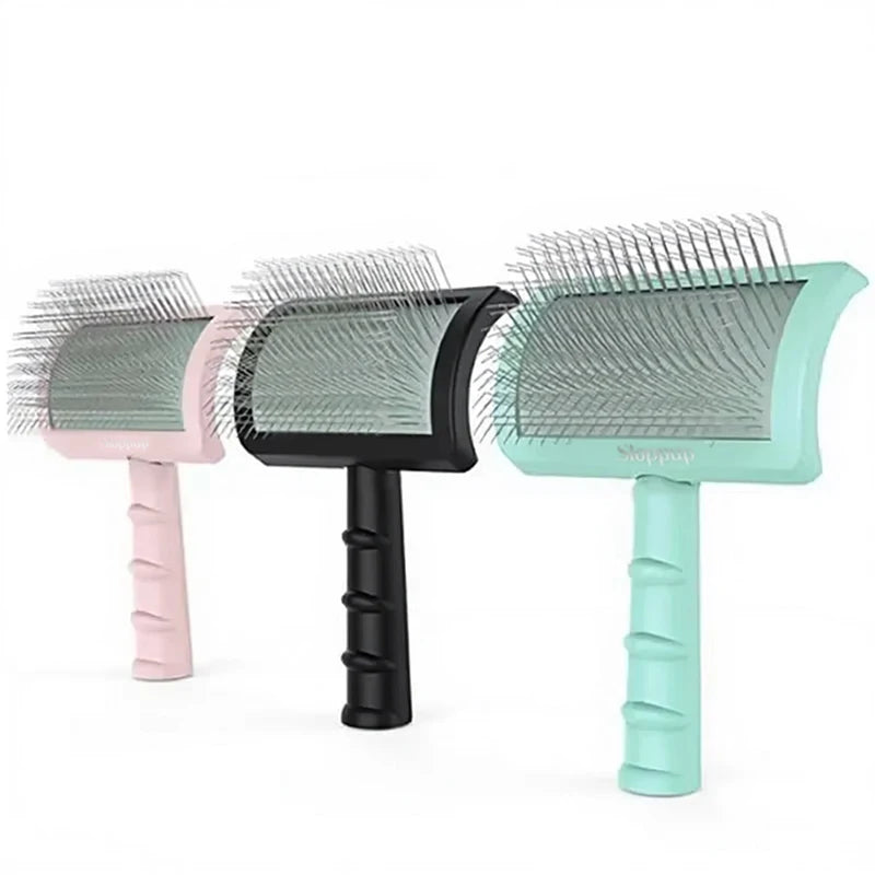Dog Grooming Comb Shedding Hair Removal Needle Massage Accessories