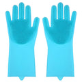Pet Grooming Cleaning Gloves--Bathing Shampoo Glove Scrubber