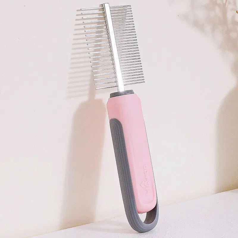 Comb, Comfortable Pet Hair Remover Brush Double-sided Accessories