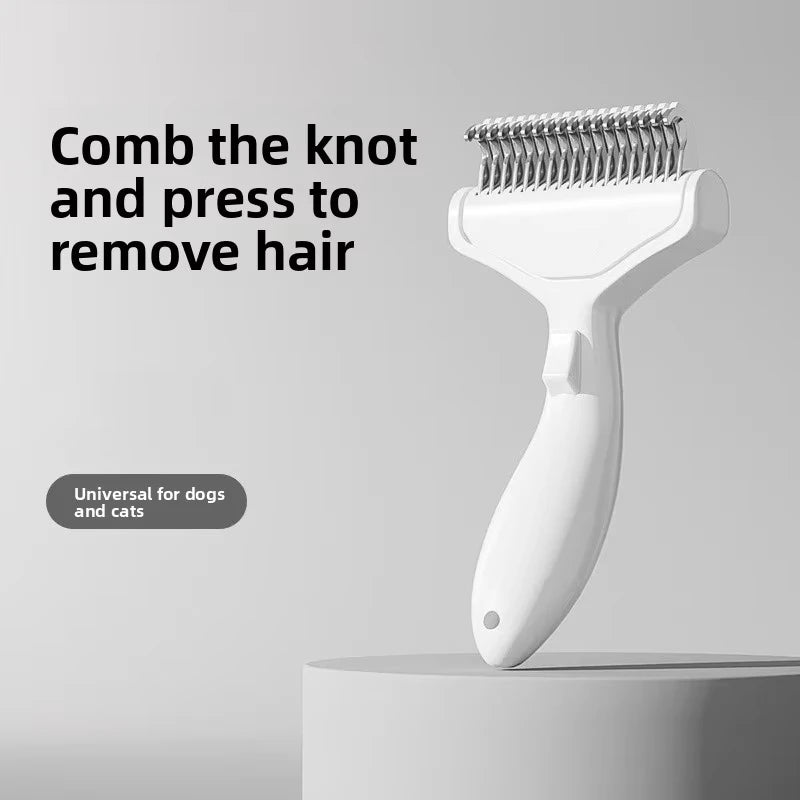 Stainless Steel Dog Hair Removal Brush Accessories