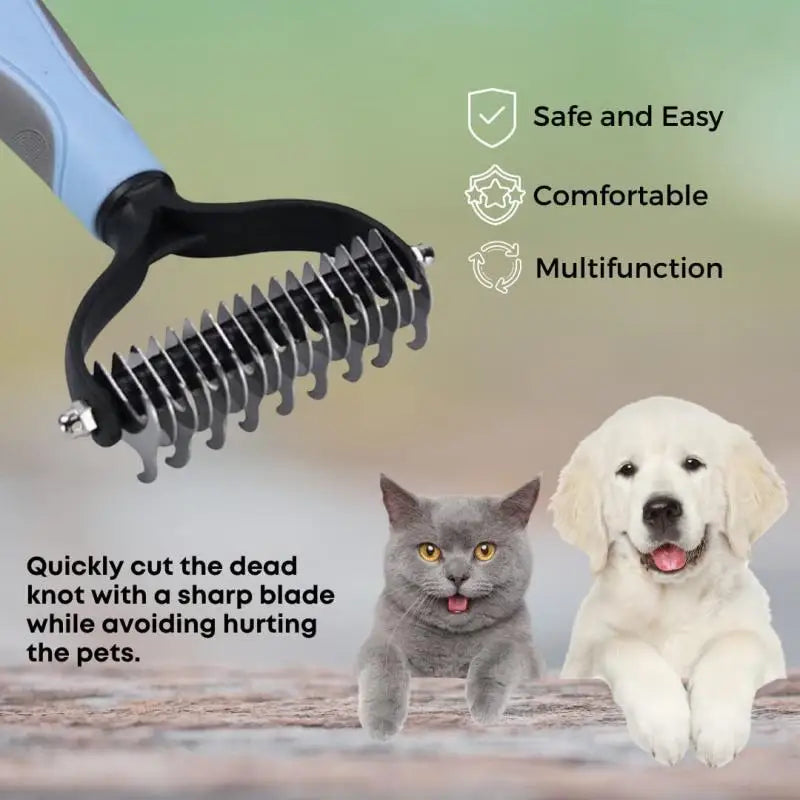 New Professional Pet Hair Removal Comb Brush
