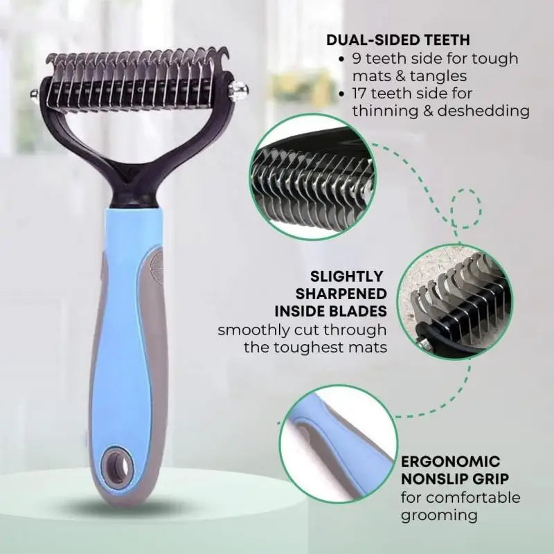 New Professional Pet Hair Removal Comb Brush