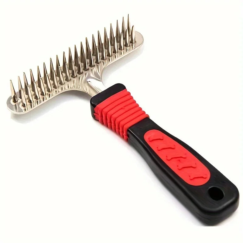 1pcs Dog Comb,Deshedding And Dematting, Pets Comb
