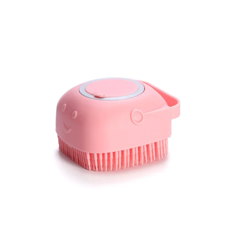Pet Bathing Soft Brush Silicone Massager Supplies